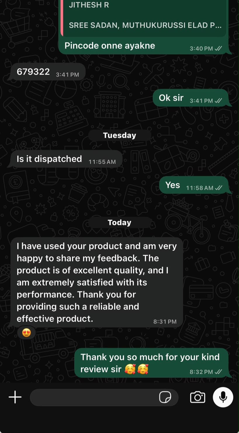 Photo accompanying a customer review
